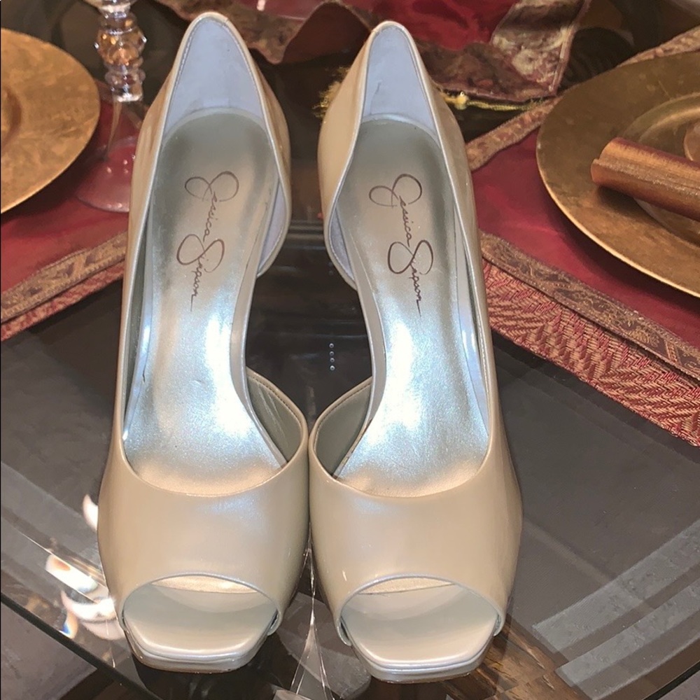 Jessica Simpson Peep Toe Pumps